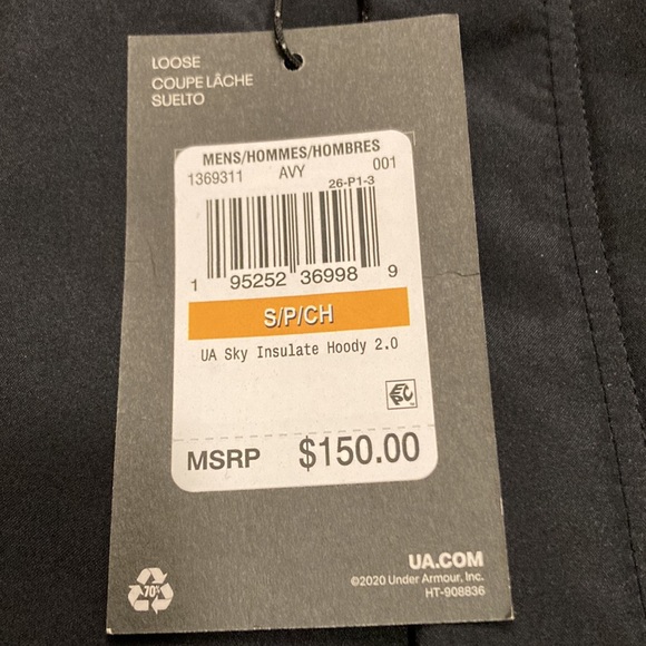 New Men's UA Sky Insulate 2.0 Hoodie - Picture 3 of 12